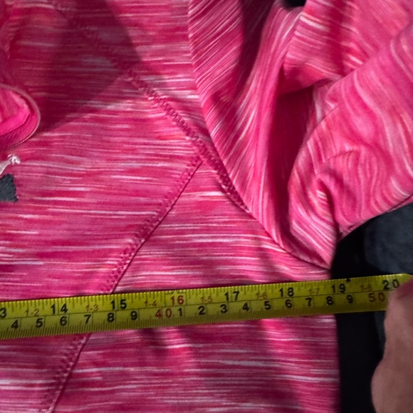 Pink Quarter-Zip Women's Sweatshirt - Picture 3 of 4